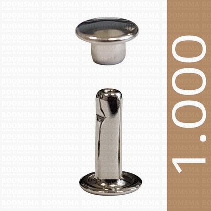 Rivets: Rivets 33 Double cap silver 33/10/2 per 1.000 - pict. 1