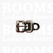 Centre bar buckle with plate small - 8 mm silver 8 mm - pict. 1