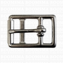 Stainless Steel Singel Buckle (Horse) 25 mm feed-through (5,3 x 3,7 cm)