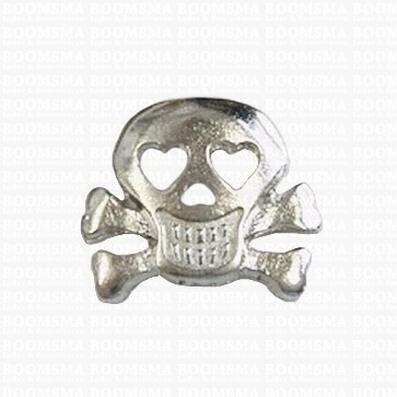 Skull and bones 14 × 17 mm - pict. 1