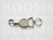 'Dog'clip /bottle opener silver 8 cm (total length 10,5 cm) - pict. 1