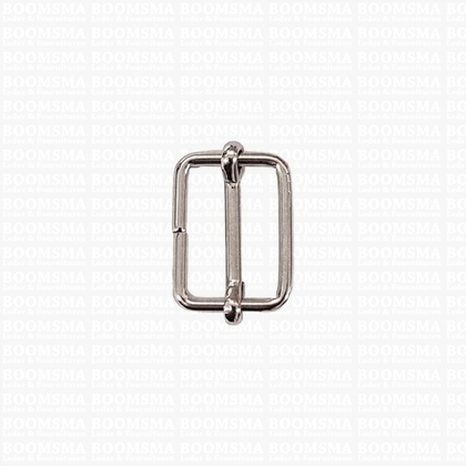 Slider with adjustable bar silver 16 mm × 11 mm - pict. 1