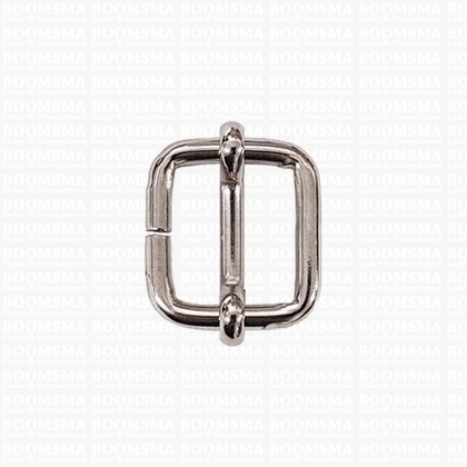 Slider with adjustable bar silver 20 × 18 mm , thick - pict. 1