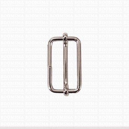 Slider with adjustable bar silver 25 mm × 14 mm - pict. 1