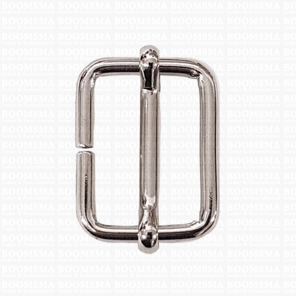 Slider with adjustable bar silver 30 mm × 22 mm, thick - pict. 1
