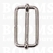 Slider with adjustable bar silver 40 mm × 20 mm, thick - pict. 1