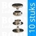 Snaps: Snap Mini dot small nickel plated Mini dots, cap Ø 12,5 mm - pict. 1