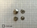 Snaps: Snap mini for glove cap 10,5 mm silver Ø 10,5 mm (100 pcs.) - pict. 2