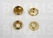 Snaps: Snaps baby dot gold cap Ø 12,5 mm (per 100) - pict. 2