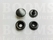 Snaps: Snaps durable dot nearly black cap Ø 15 mm (per 100) - pict. 2