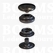Snaps: Snaps durable dot nearly black cap Ø 15 mm (per 100) - pict. 1