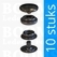 Snaps: Snaps durable dot nearly black cap Ø 15 mm - pict. 1