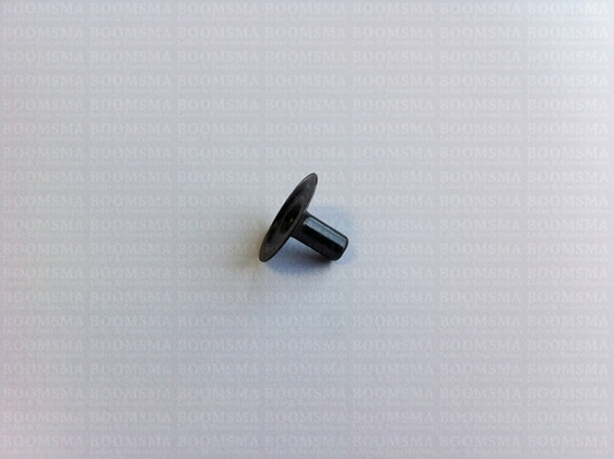 Snaps: Snaps Durable dot long antique brass plated cap Ø 15 mm (pin 8 mm) (per 100) - pict. 2