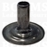 Snaps: Snaps Durable dot long nearly black part D with long pin 9 mm (per 100) - pict. 1