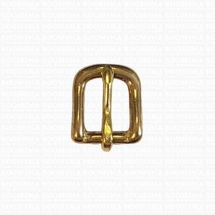 Solid brass (and SB- chrome plated) buckles solid brass (gold) 12 mm  - pict. 1