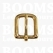 Solid brass (and SB- chrome plated) buckles solid brass (gold) 20 mm  - pict. 1