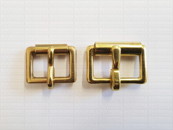 Solid brass roller buckle - pict. 2