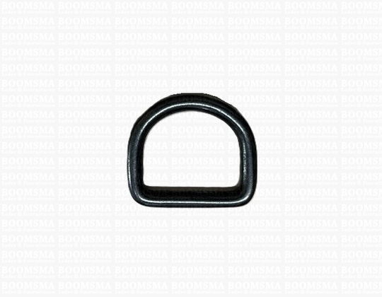 Solid dees deluxe for bags nearly black - pict. 1
