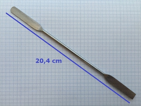 Stainless steel edge paddle length 20,4 cm, width of the paddle 0,9 cm - pict. 3
