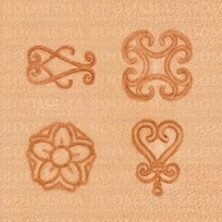 Stamp set 4-pcs. Assorti Vintage Line