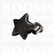 Star rivet  nearly black Ø 12 mm (per 10 st.) - pict. 1