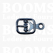 Centre bar buckle with plate small - 10 mm Steel blue 10 mm - pict. 1