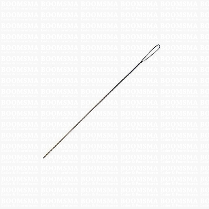 Steel brush 0,5 mm twisted steel (ea)  (short variant: 65mm long - pict. 1