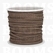 Suedine lace dark brown Width 3 mm, 22.8 meters - pict. 1