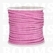 Suedine lace pink Width 3 mm, 22.8 meters - pict. 1