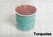 Suedine lace Turquoise Width 3 mm, 22.8 meters - pict. 2