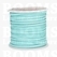 Suedine lace Turquoise Width 3 mm, 22.8 meters - pict. 1