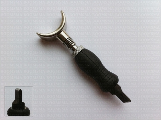 Swivel knife Ergonomic handle swivel knife + 3/8 inch blade - pict. 3