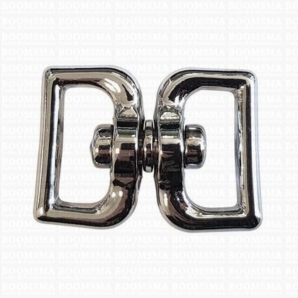 Swivel silver coloured 25 mm straight (ea) - pict. 1