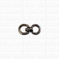 Swivel silver coloured 8 mm (ea)