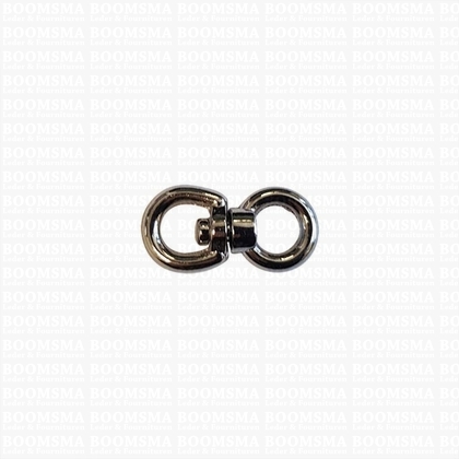 Swivel silver coloured 8 mm (ea) - pict. 1