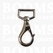 Swivel snap flat 15 mm belt silver belt 15 mm, length 43 mm (ea) - pict. 1