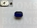 Synthetic crystal rivets large 16 × 26 mm rectangle blue (ea) - pict. 2