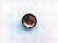 Synthetic crystal rivets large 20 mm round citrine (ea) - pict. 2
