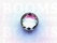 Synthetic crystal rivets large 25 mm round rhinestone (ea) - pict. 2
