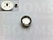 Synthetic crystal rivets large 25 mm round clear (ea) - pict. 2