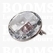 Synthetic crystal rivets large 30 mm round clear (ea) - pict. 1