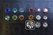 Synthetic crystal rivets small Ø 10 mm (per 10) clear / helder - pict. 2