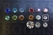 Synthetic crystal rivets small Ø 5 mm (per 10) clear / helder - pict. 2