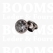 Synthetic crystal rivets small Ø 6 mm (per 10) clear / helder - pict. 1