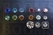 Synthetic crystal rivets small Ø 6 mm (per 10) clear / helder - pict. 2