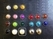 Synthetic stone rivets Ø 7 mm (per 10) pearl cream / parel gebroken wit - pict. 2