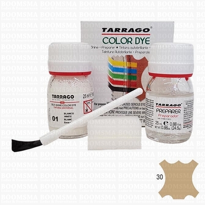 Tarrago paint and cleaner beige  Beige - 30 ml (incl. cleaner 30 ml)  - pict. 1