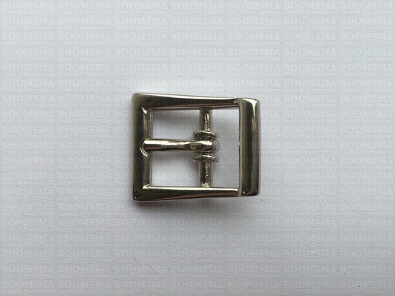 bag buckle double deluxe silver coloured 16 mm  - pict. 2