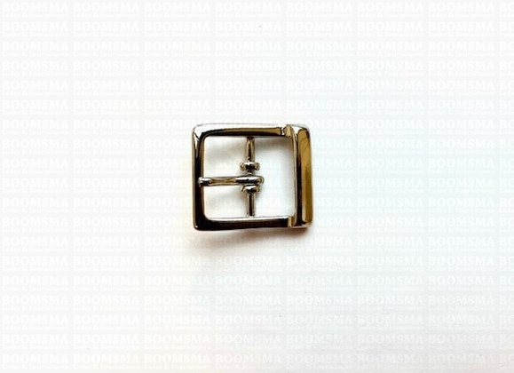 bag buckle double deluxe silver coloured 20 mm  - pict. 1