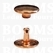 Rivets: Rivets 36 Double cap brass (red) 36/8/2 per 100 - pict. 1